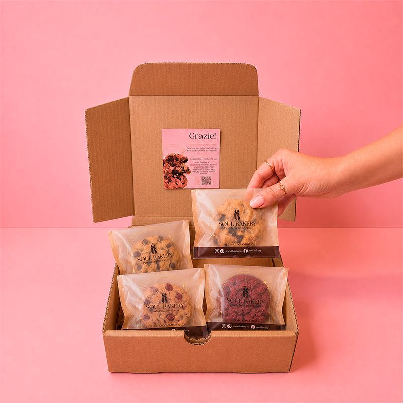 Confezione speciale da 4 biscotti